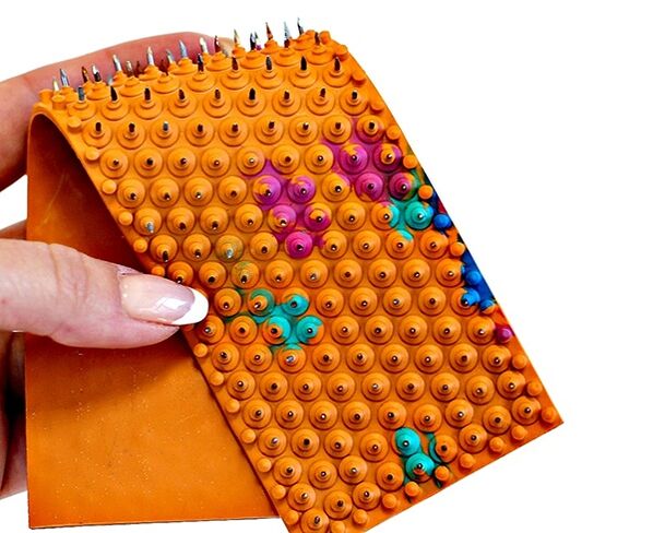 aplikaator nõelravi jaoks emakakaela osteokondroosi jaoks